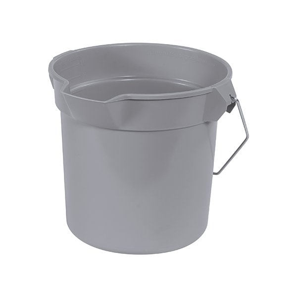 Rubbermaid Rubbermaid Utility Bucket with Spout - 10 Quart, Gray BUY00016873 - main